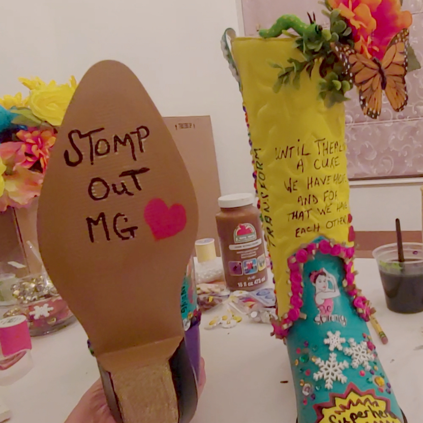 Jessica’s shoe art