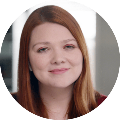 Close-up of Stephanie